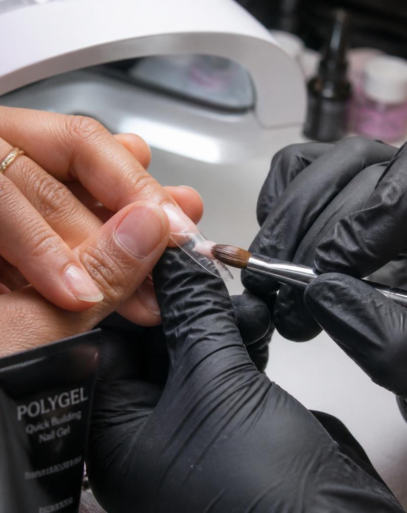 Polygel — Manicure en Tulip Nail Bar, Surco Lima