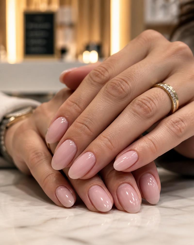 Rubber — Manicure en Tulip Nail Bar, Surco Lima